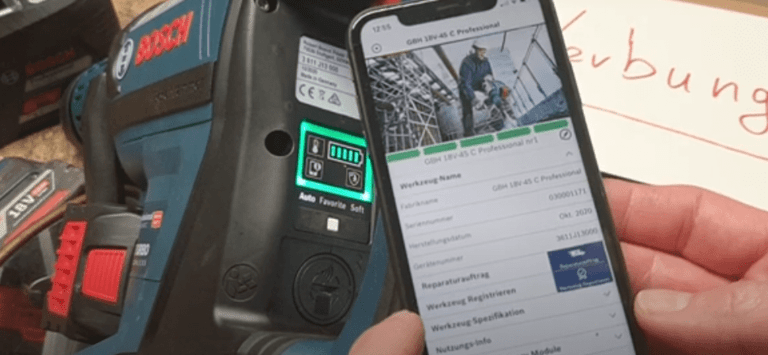 Présentation-de-l'application-mobile-pour-la-connection-en-bluetooth-avec-le-perforateur-sans-fil-gbh-18v-45-c